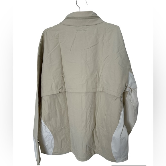 NWT Outdoor Voices Men’s RecTrek Zip-Up Jacket in Calcite/Milk Stone XXXL - Picture 13 of 16